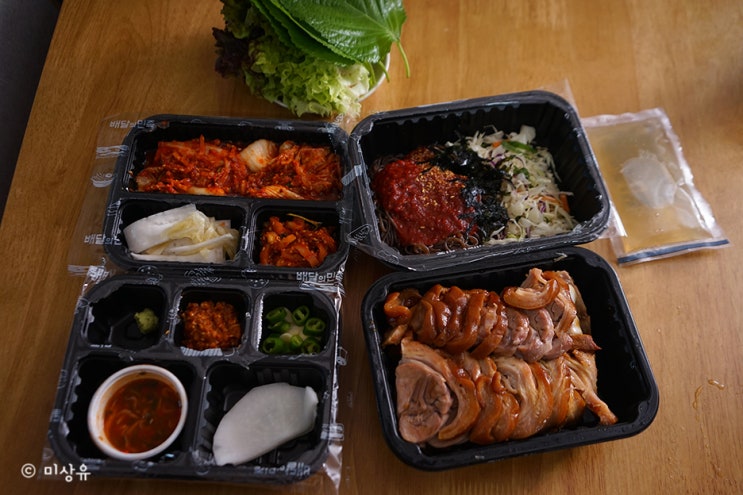 김포 운양동 맛집 누들보쌈의 쫀득한 족발