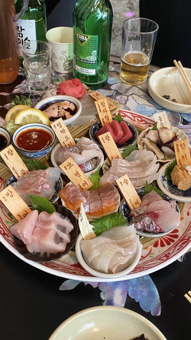  [마포구스시] 맛깔1987 홍대입구.사시미.끝.