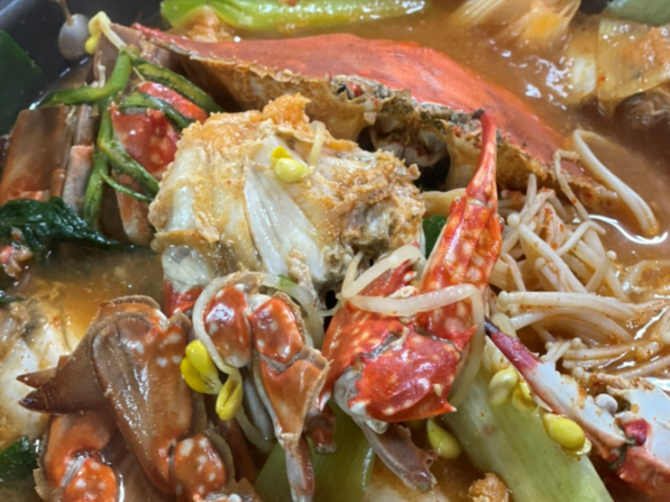  대전 신탄진 꽃게탕 정식 맛집 : 장승마을