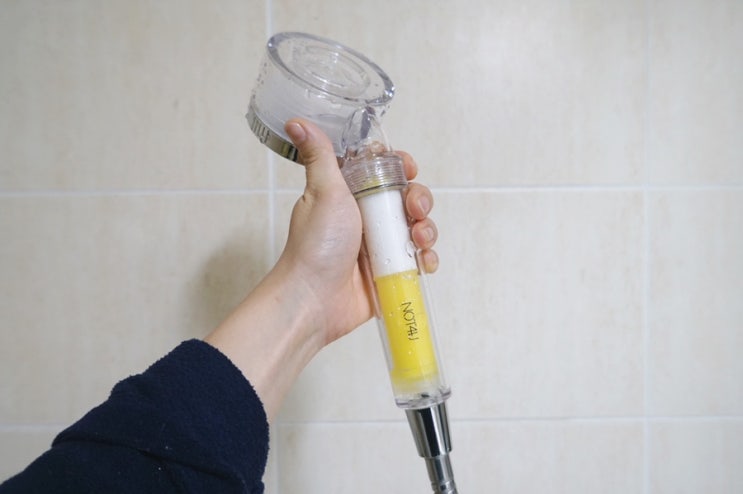  백옥주사샤워기 톤업을 위한 낫포유비타민앰플샤워