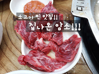  [가산디지털단지 맛집] 맛있는 소고기 일찍 가야 먹을 수 있는 곳!! 집나온 암소에서 특수부위 드디어 먹고 왔어요!