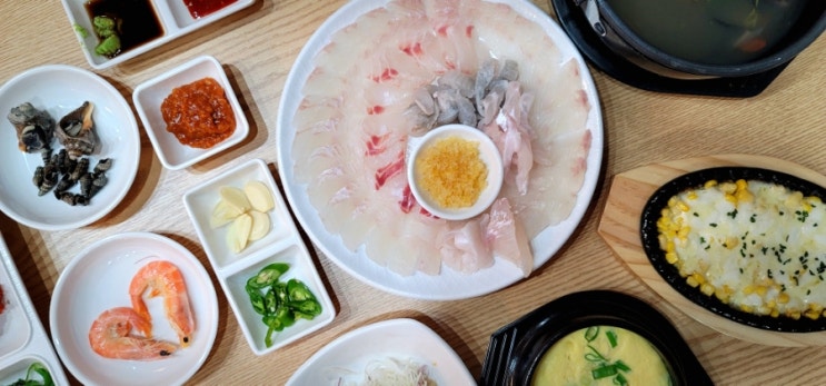  대구 시지동 맛집, 청춘회사랑(횟집, 활어회, 모듬회, 멍게, 술집, 광어)