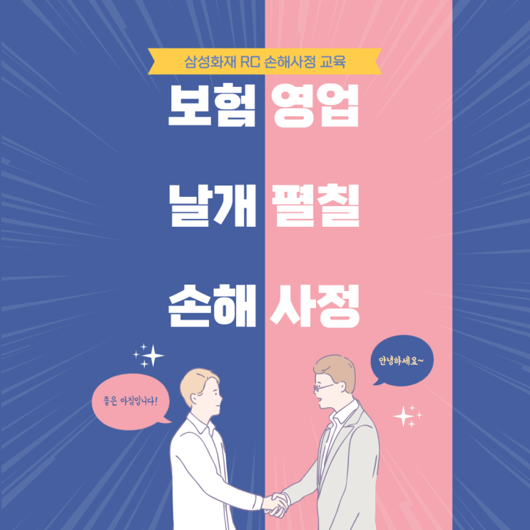  삼성화재 RC 님들의 영업에 날개를 펼칠 손해사정 교육
