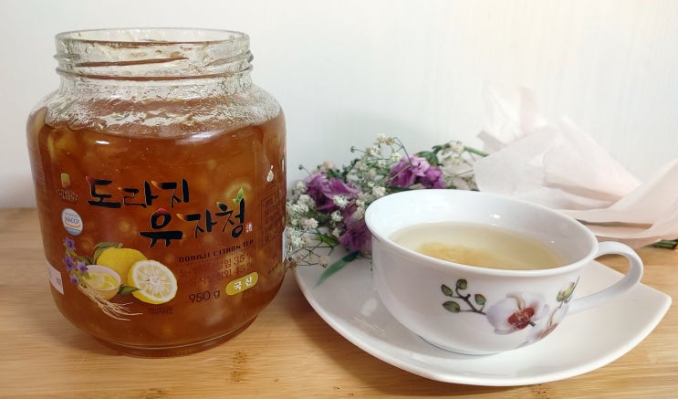  [해맑음] 도라지유자청으로 도라지유자에이드&도라지유자차 만들기 (ft.SSG새벽배송)