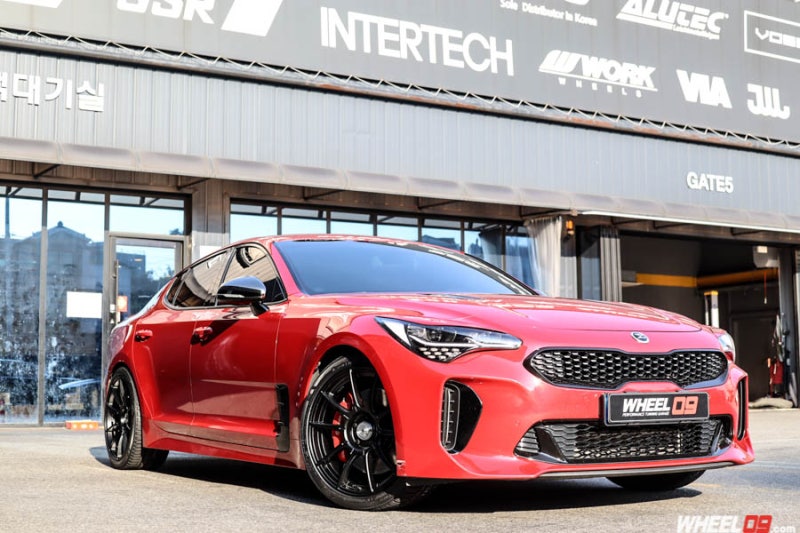 용인 기흥구 / SSR GTX-01 19인치 메탈블랙 휠튜닝 / 기아 / 스팅어