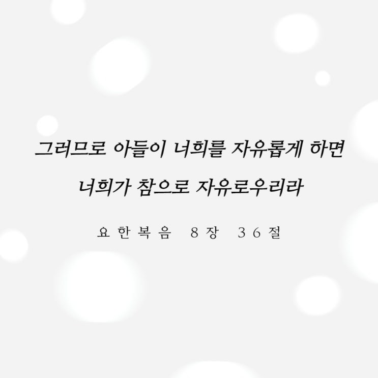  진정한 자유함