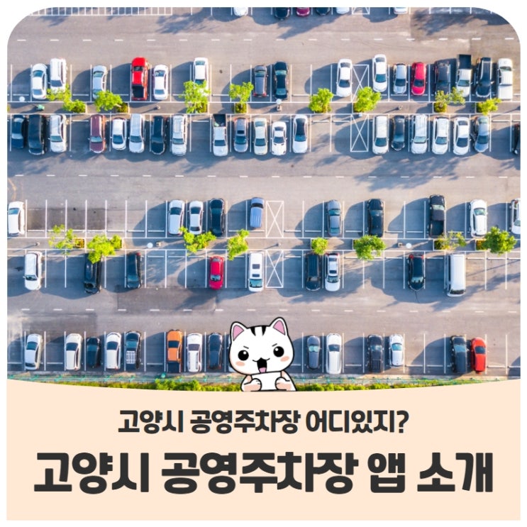 고양시 공영주차장 어디있지? 나는 앱으로 확인한다! 고양시 공영주차장 어디있지? 나는 앱으로 확인한다!