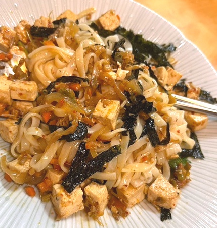  [비건 한끼] 마제소바로 시작해서 마파두부로 끝나는 비빔칼국수