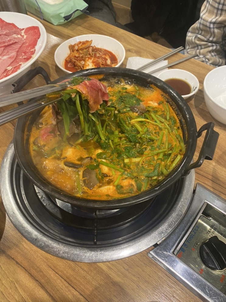  잠실 방이동 저녁 :: 등촌샤브칼국수 방이본점