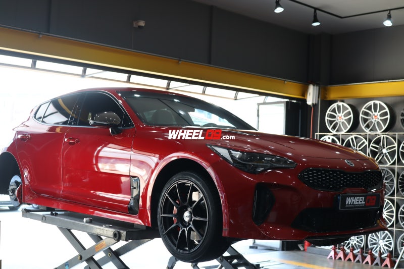 용인 기흥구 / SSR GTX-01 19인치 메탈블랙 휠튜닝 / 기아 / 스팅어