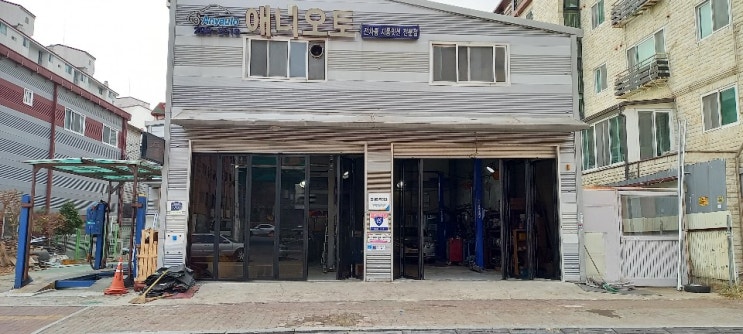  수원 탑동 애니오토 폴딩도어 시공