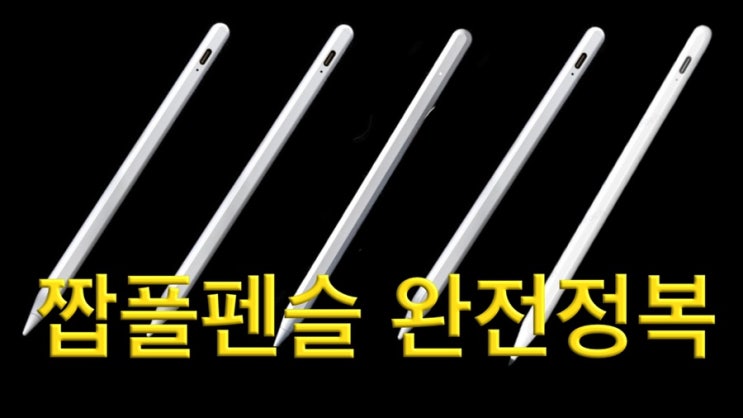  23세대까지 있는데 뭘 사냐고? 이거면 당신도 짭플펜슬 마스터