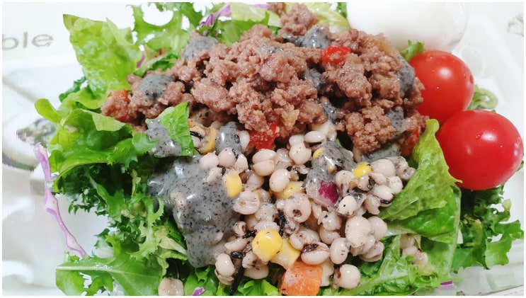  건강케어식단 그리팅, 영양듬뿍 맛깔스러운 한 끼로 든든해요~
