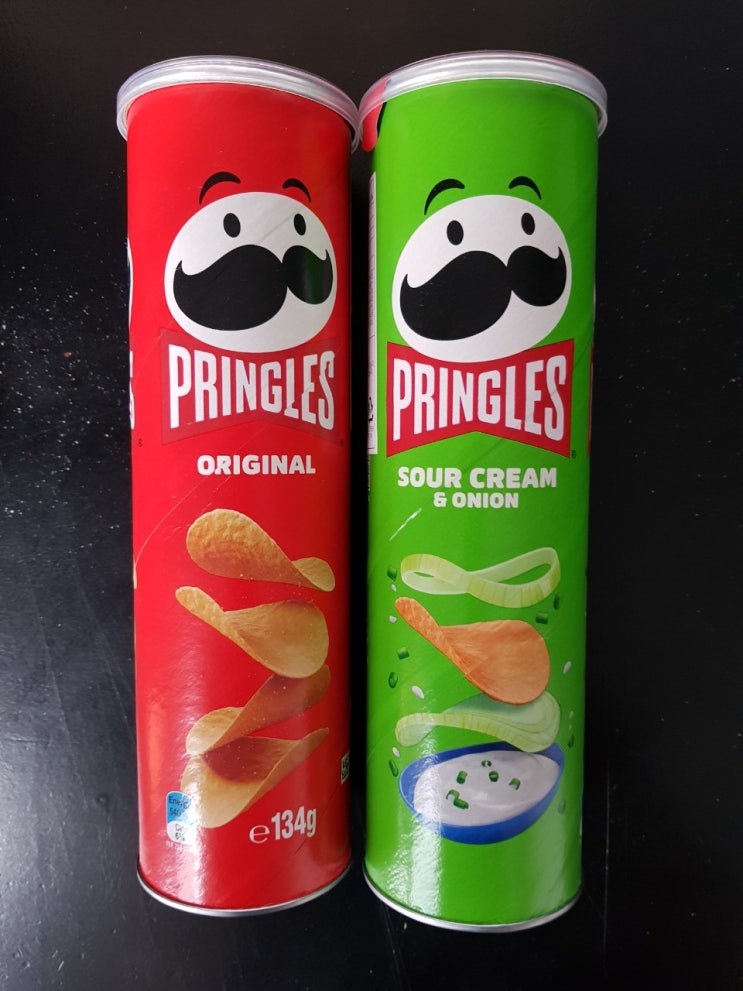  [내돈내산] 갑자칩의 원조 프링글스 (PRINGLES) 오리지널, 사워크림 앤 어니언