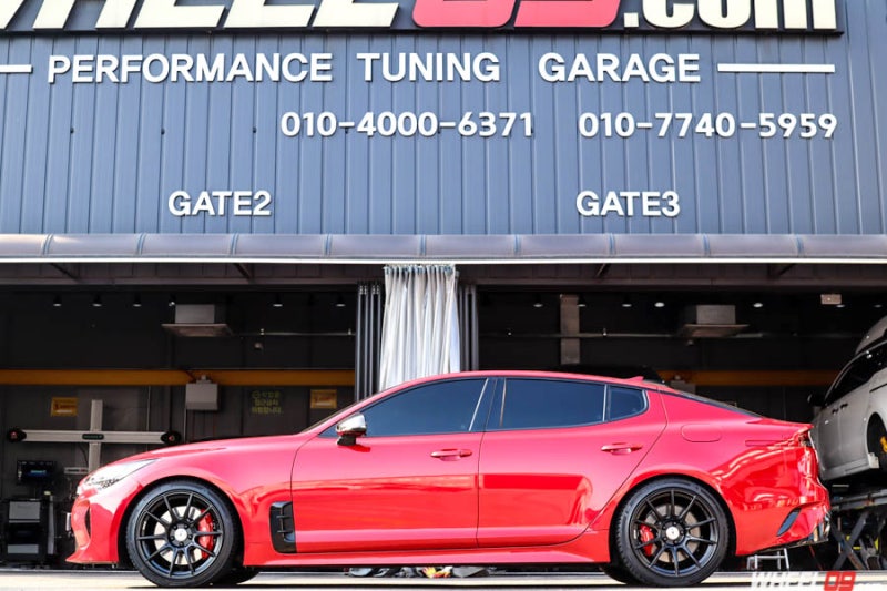 용인 기흥구 / SSR GTX-01 19인치 메탈블랙 휠튜닝 / 기아 / 스팅어