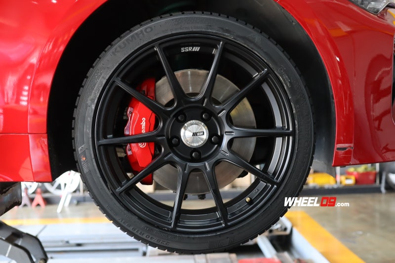 용인 기흥구 / SSR GTX-01 19인치 메탈블랙 휠튜닝 / 기아 / 스팅어