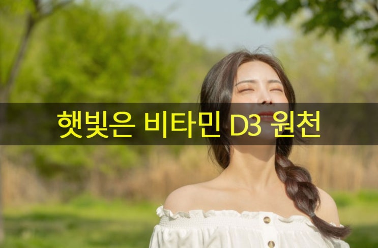  비타민 D D3 효능과 부족 증상, 음식과 영양제로 하루 권장량 채울 수 있나?