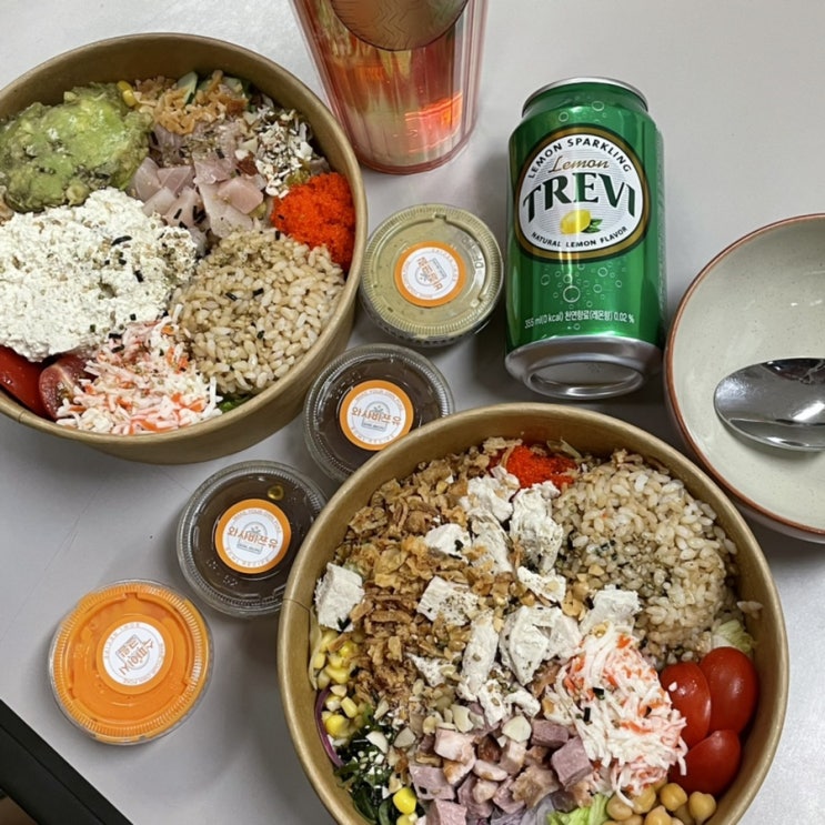  순천 샐러드 보울레시피 조례호수공원 맛집 대만족 + 메뉴판