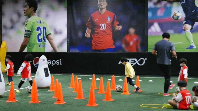 이동국FC 축구교실 5살 수업후기 (이동국 송도 GDR 골프연습장 )