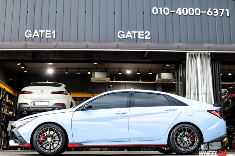 용인 기흥구 / SSR GTX-04 18인치 휠튜닝 / 현대 / 아반떼 N