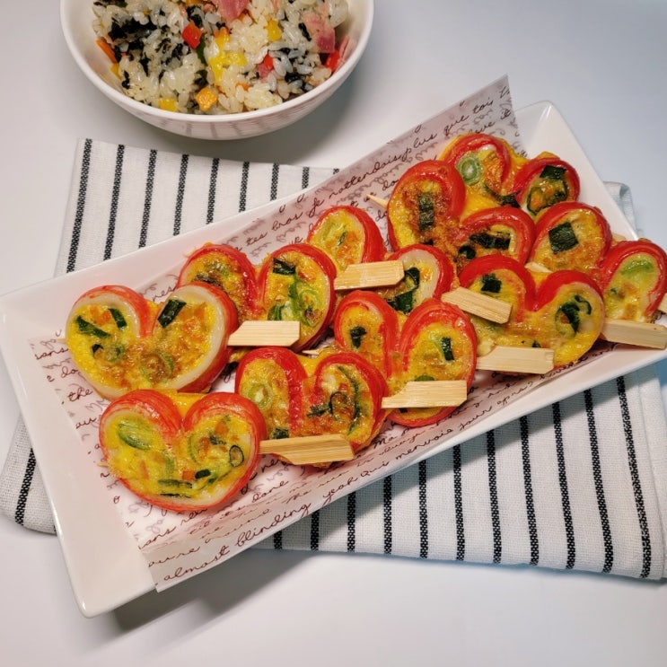 하트맛살전 맛살하트전 남자친구 도시락 메뉴 게맛살 요리 하트맛살전 맛살하트전 남자친구 도시락 메뉴 게맛살 요리