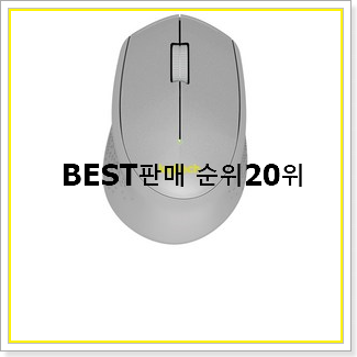 진또배기 무소음마우스 목록 베스트 성능 TOP 20선