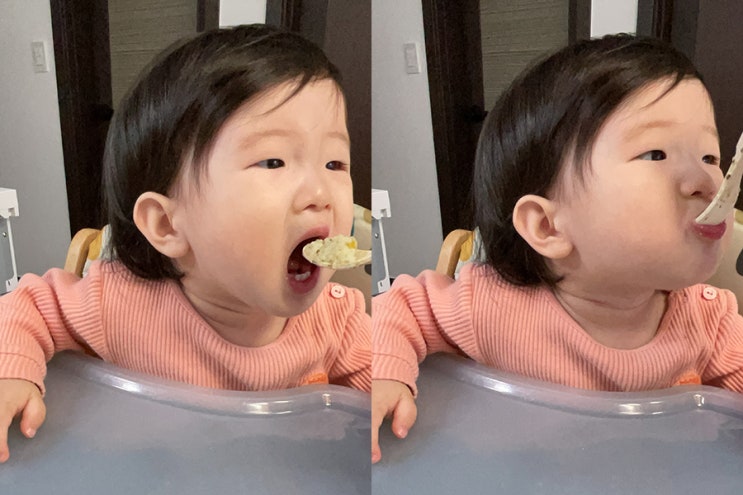  수제이유식전문점 '더바른이유식'에서 완료기 시작! 너무 잘 먹어요 :)