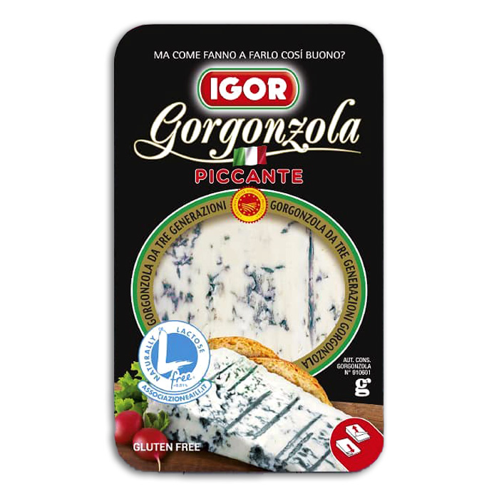 이태리산 이고르 고르곤졸라 피칸테 포션 치즈 150g x 10개