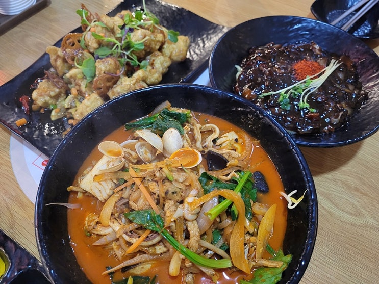  봉명동중식 짬뽕클라스, 유성짬뽕과 이달의 할인메뉴 깐풍기 먹고왔어요
