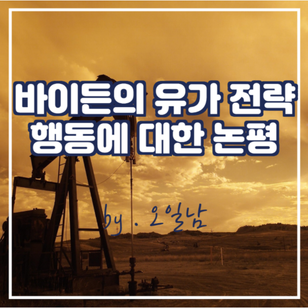  바이든의 유가 전략 행동에 대한 논평