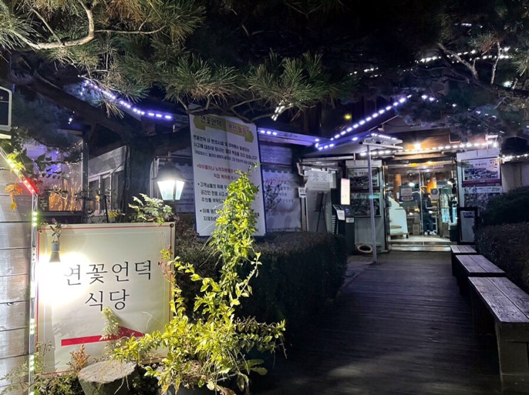  양평 건강하게 맛있는 두부 정식 연꽃 언덕 식당