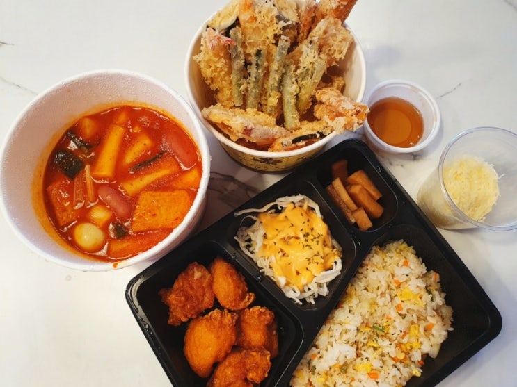  제주 밀크홀_튀김이 요물인 제주도 떡볶이 맛집