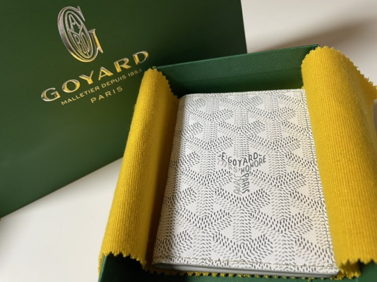  [고야드] GOYARD 생마르크 생마크 카드 지갑 후기