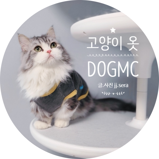 먼치킨 고양이 열무가 입을 따뜻한 기모 조끼 고양이옷 ( feat. DOGMC )