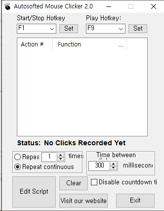 마우스 자동클릭 프로그램 Auto Mouse Clicker and Recorder v2.0 : 네이버 블로그