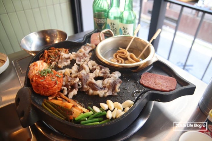  강남역 맛집 추천::가성비 좋은 차돌박이 강남랭겹