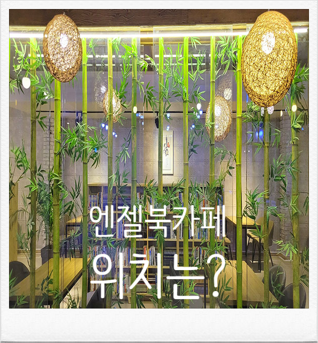  대전 1호선 시청역과 탄방역 사이 엔젤북카페 길 찾기 '위치는?'