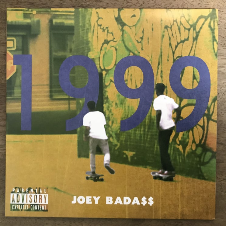 [LP, 엘피] Joey Bada$$(조이 배드애스) - 1999 (어반 아웃피터스 한정 클리어 with Purple Swirl 바이닐, 1500장 한정반)
