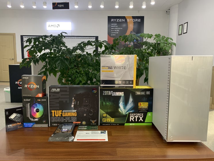  조립컴퓨터 , 라이젠 5900x // RTX 3070 (목포,나주,광주,전주) 데스크탑 빌드