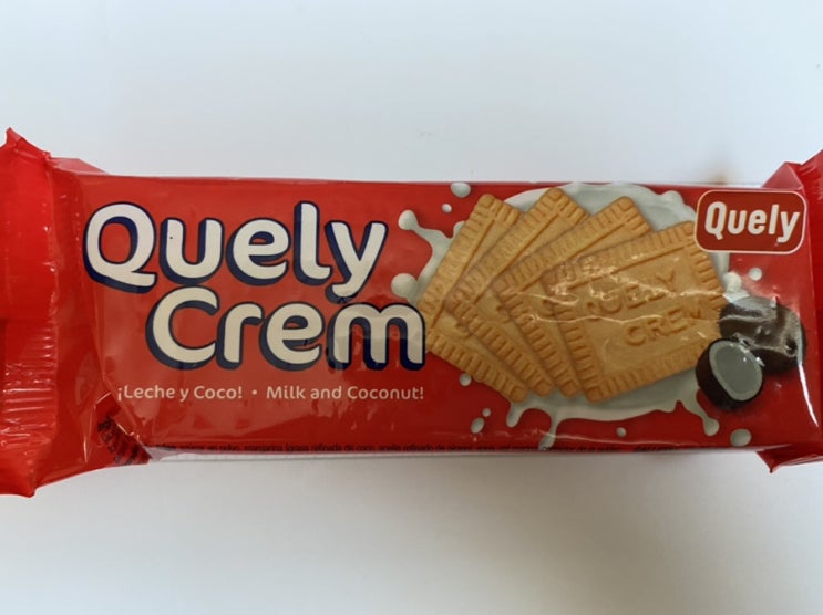  마켓컬리 스페인 코코넛과자 퀄리크림(Quely cream)