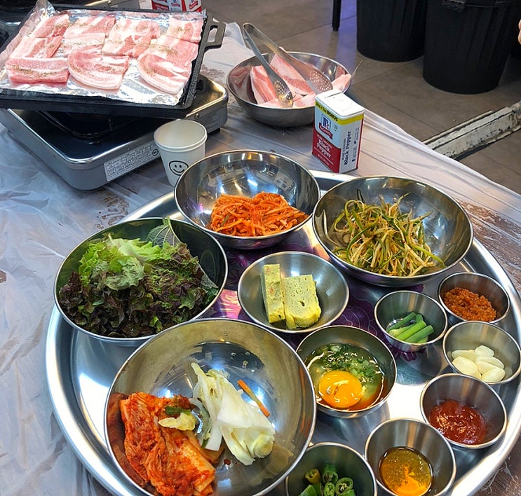  부천 냉삼 맛집, 부천시청역 근처 삼겹살 맛집 “아라네”