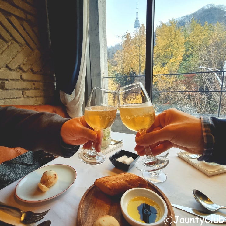  크리스마스 레스토랑 추천, 서울 남산타워뷰맛집 촛불1978 코스요리