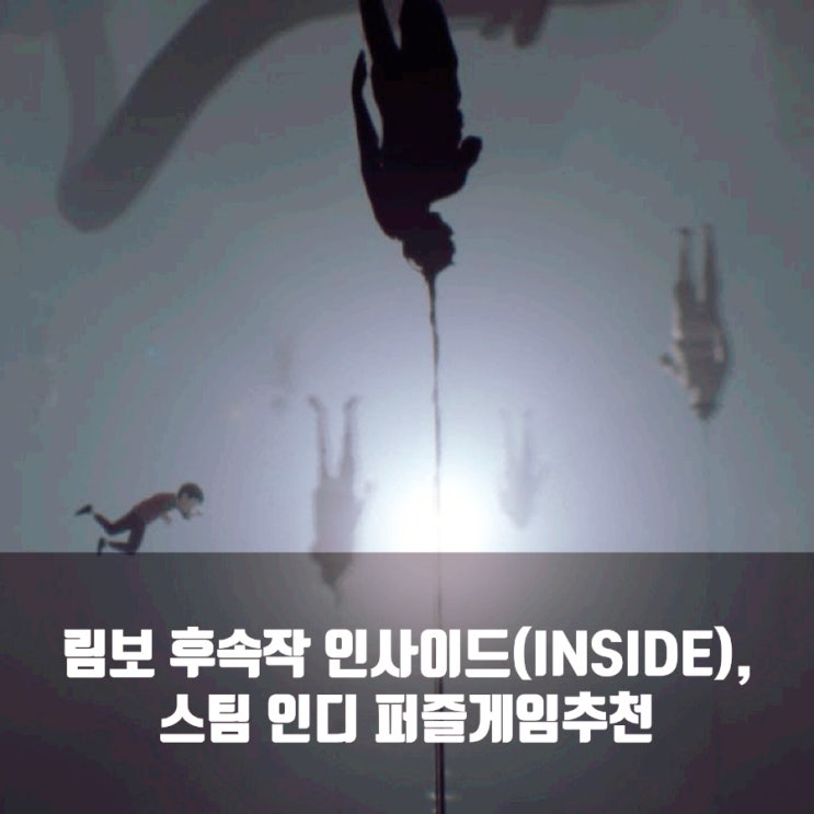 인사이드, 스팀인디(PC) 퍼즐게임 추천