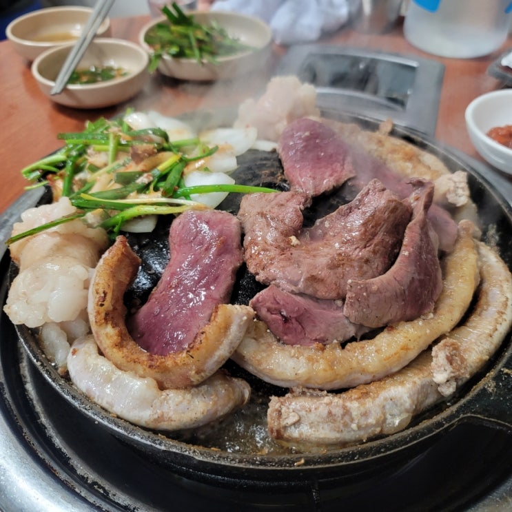  속이 꽉 찬 소 곱창이 생각날 땐? - 군자 데이트 / 군자 곱창 맛집 능동곱창