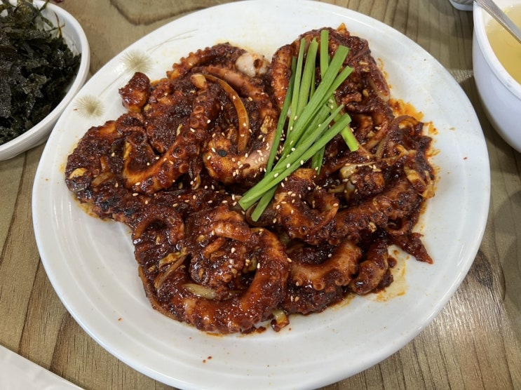 경산 맛집 탐방 만복이쭈꾸미낙지볶음 (낙지볶음,왕새우튀김)