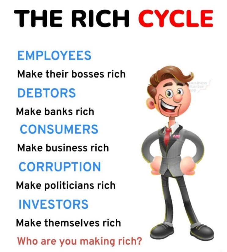 오늘의 한컷 The Rich Cycle