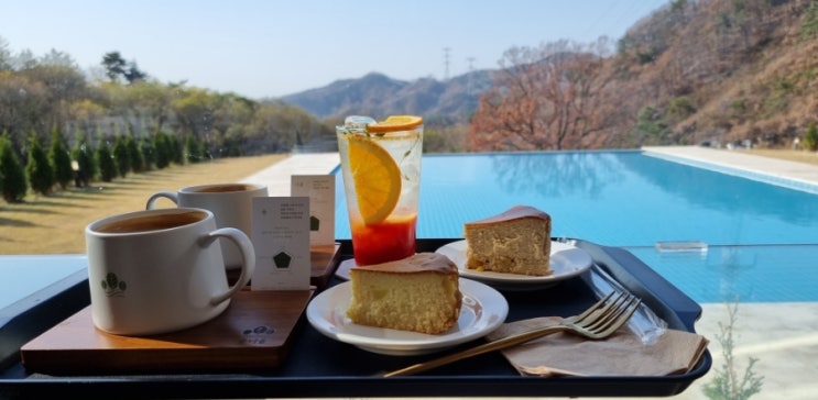  숲너울 [충남 공주 유구 광덕산 카페추천 feat 내돈내산후기]