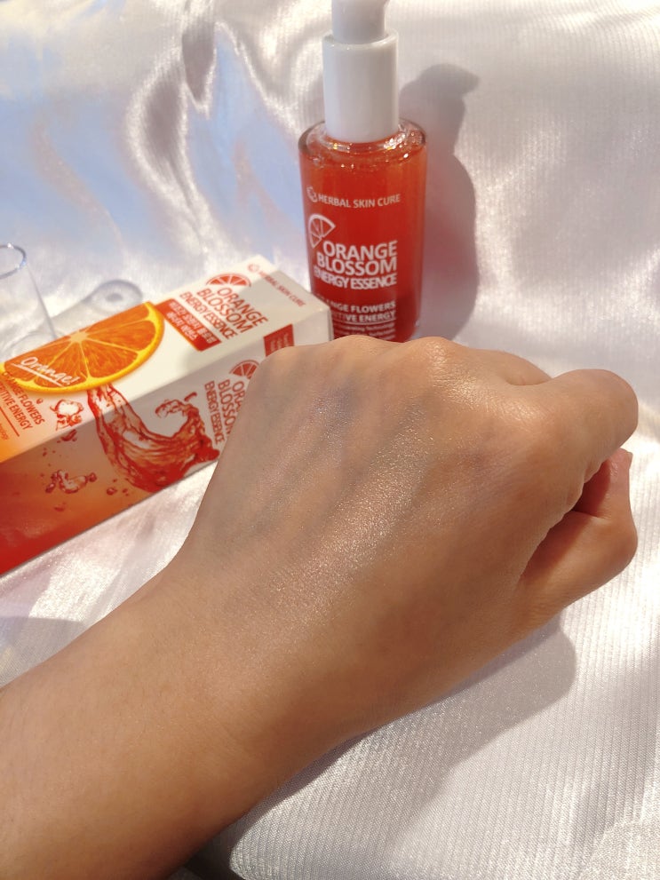 천연계면활성제 건강한 피부를 위한 ,비조간 오렌지 블로썸 에너지 에센스+휴대용 클렌징 패드