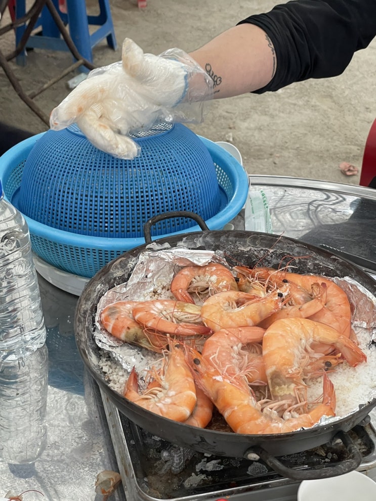  강화도 대하구이 : 박문새우양식장 + 강화도 카페 도레도레