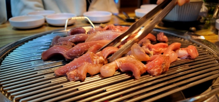 구미 봉곡동 맛집,부산산곰장어(곰장어, 숯불구이, 홍합탕, 술집)